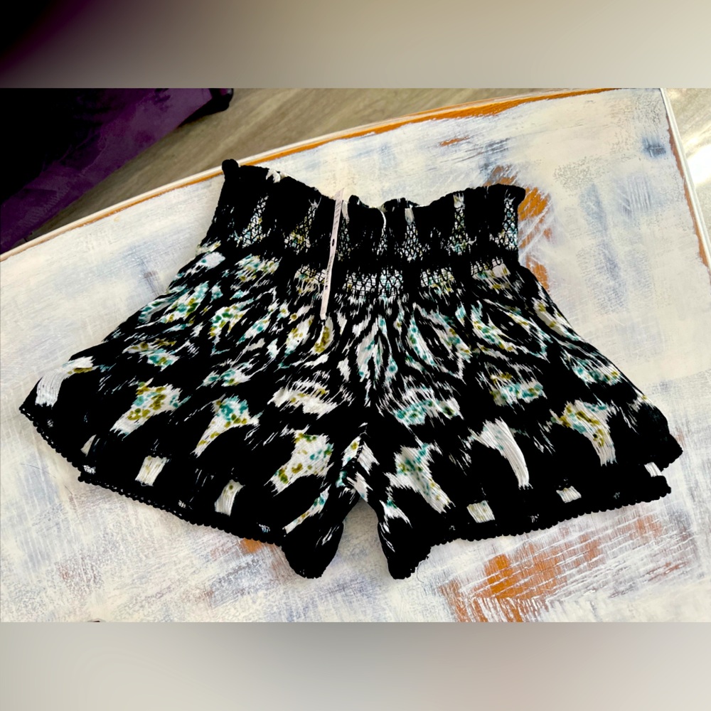Aqua boho shorts NWT S